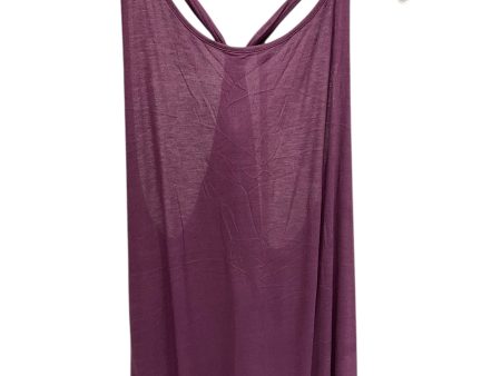 Top Sleeveless Basic By Loft In Purple, Size: Xl Cheap