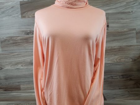 Top Long Sleeve Basic By Jones New York In Peach, Size: Xl Online now