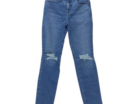 Jeans Skinny By Good American In Blue, Size: 8 Hot on Sale