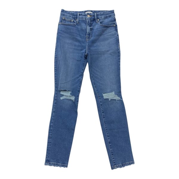 Jeans Skinny By Good American In Blue, Size: 8 Hot on Sale