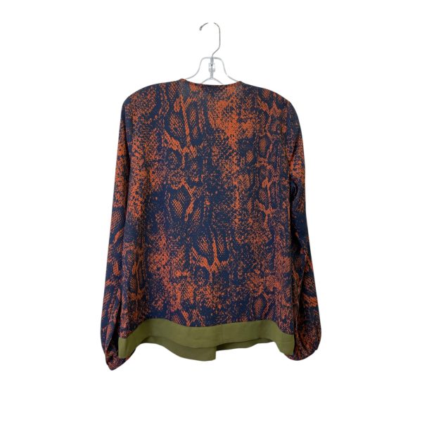 Top Ls By Cabi In Blue & Brown, Size:M Cheap