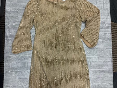 Dress Party Short By Julie Brown In Gold, Size: 4 Hot on Sale