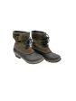 Boots Snow By Sorel In Black & Green, Size: 7.5 on Sale