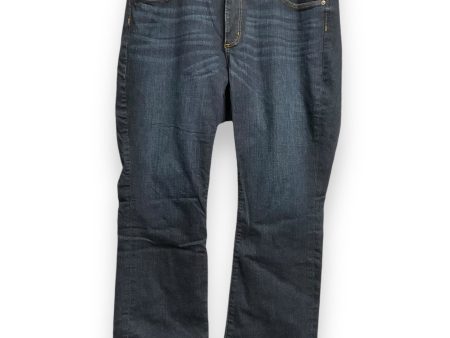 Jeans Boot Cut By Kut In Blue Denim, Size: 14 Fashion