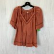 Top Short Sleeve By Old Navy In Peach, Size: L Discount