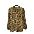 Top Long Sleeve By J. Crew In Animal Print, Size: Xl Online