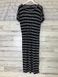 Dress Casual Maxi By Banana Republic In Black & White, Size: M Discount