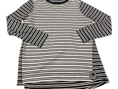 Top Long Sleeve By West Bound In Black & White, Size: Xl For Sale