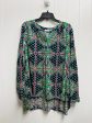 Top Long Sleeve By Crown And Ivy In Green, Size: Xxl on Sale