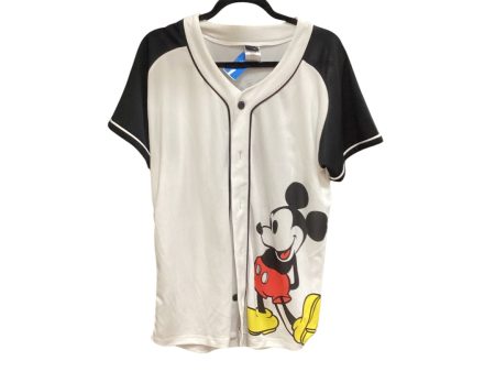 Top Short Sleeve By Disney Store In Black, Size: Xl Supply