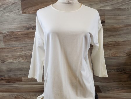 Tunic Short Sleeve By J. Jill In Cream, Size: S Supply