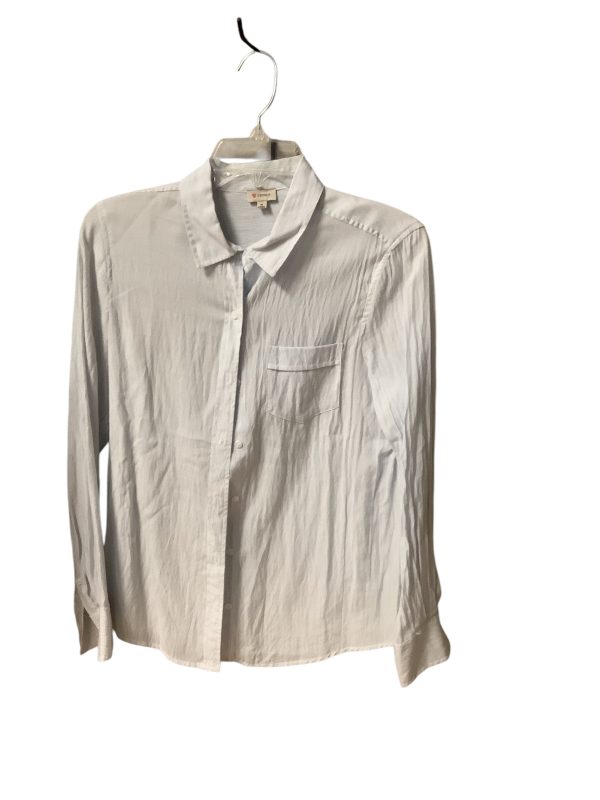 Top Long Sleeve By Loft In Tan, Size: S Online Sale