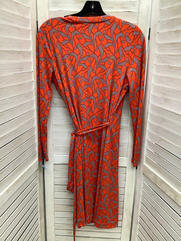 Dress Casual Maxi By Ann Taylor In Orange, Size: 8 Supply