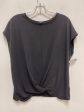 Top Short Sleeve By Time And Tru In Black, Size: M Online Hot Sale