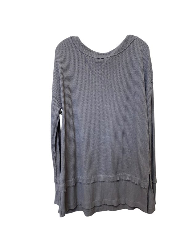 Top Long Sleeve By We The Free In Grey, Size: S Online now