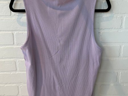 Top Sleeveless By A New Day In Purple, Size: L Discount