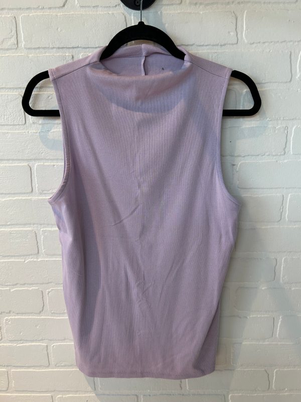 Top Sleeveless By A New Day In Purple, Size: L Discount