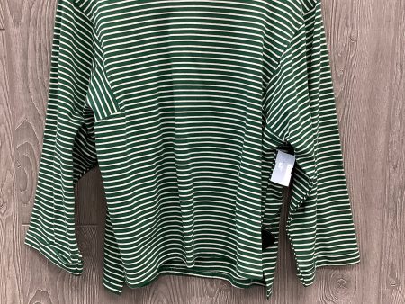 Top Long Sleeve By Cmc In Green, Size: L Online Hot Sale