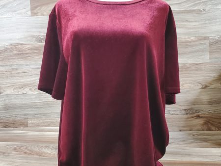 Top Short Sleeve By Old Navy In Red, Size: Xl Online now