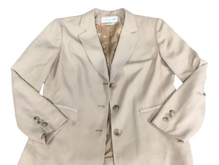 Blazer By Jones New York In Tan, Size: 12 Online Hot Sale