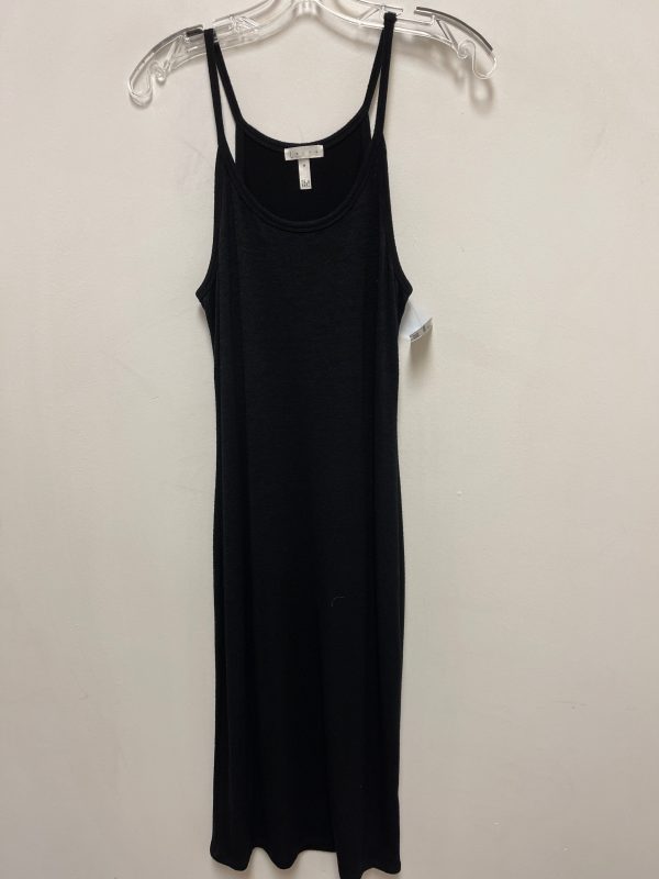 Dress Casual Midi By Leith In Black, Size: M Online Sale