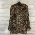 Top Long Sleeve By Michael By Michael Kors In Animal Print, Size: M Hot on Sale