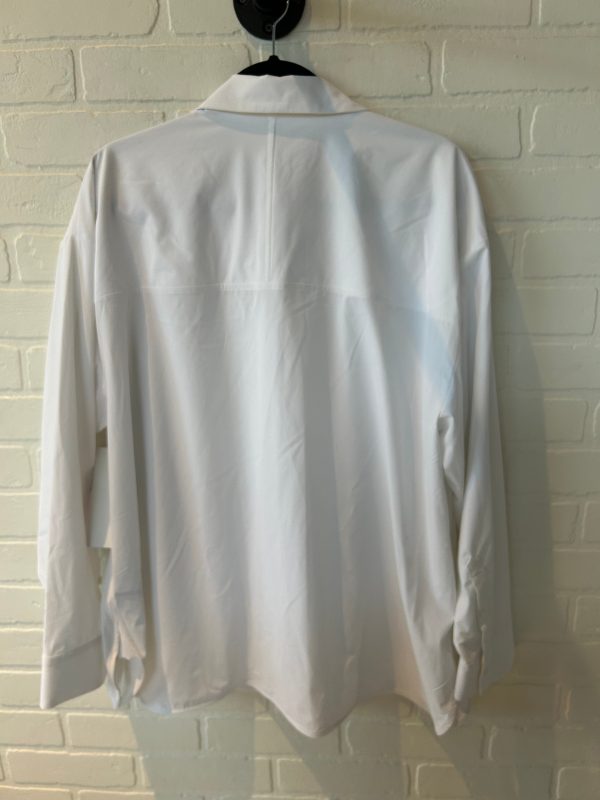 Top Long Sleeve By Flx In White, Size: Xl Online Sale