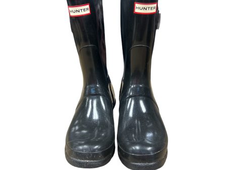 Boots Rain By Hunter In Black, Size: 10 Sale