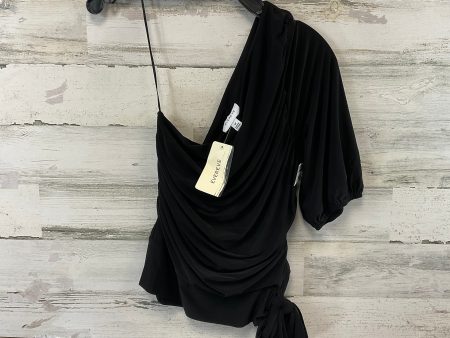 Top Short Sleeve By Evereve In Black, Size: M For Sale