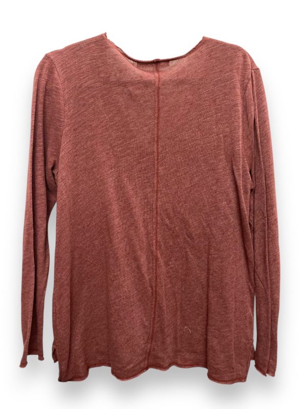 Top Long Sleeve By Project Social Tee In Red, Size: M For Cheap