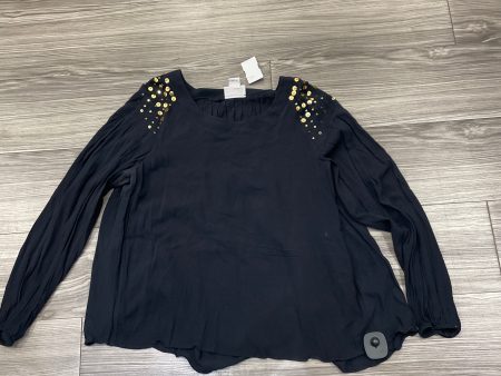 Top Long Sleeve By Ariat In Black, Size: S For Cheap