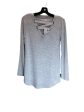 Top Long Sleeve By Maurices In Grey, Size: S Sale