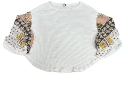 Top Long Sleeve By We The Free In White, Size: M Sale