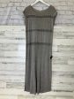 Dress Casual Maxi By Mystree In Grey, Size: L For Sale