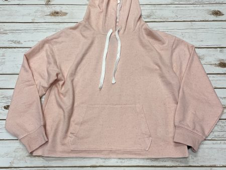 Sweatshirt Hoodie By Splendid In Pink, Size: S on Sale