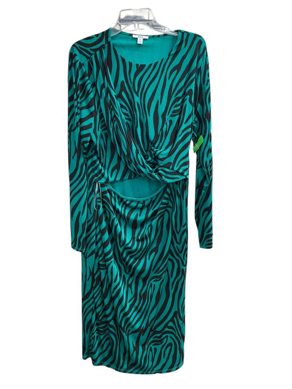 Dress Casual Maxi By Bar Iii In Green, Size: 2x For Discount