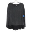 Top Ls By Inc In Black & Silver, Size:L on Sale