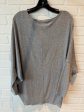 Top Long Sleeve By Jolie In Grey, Size: L Online Sale