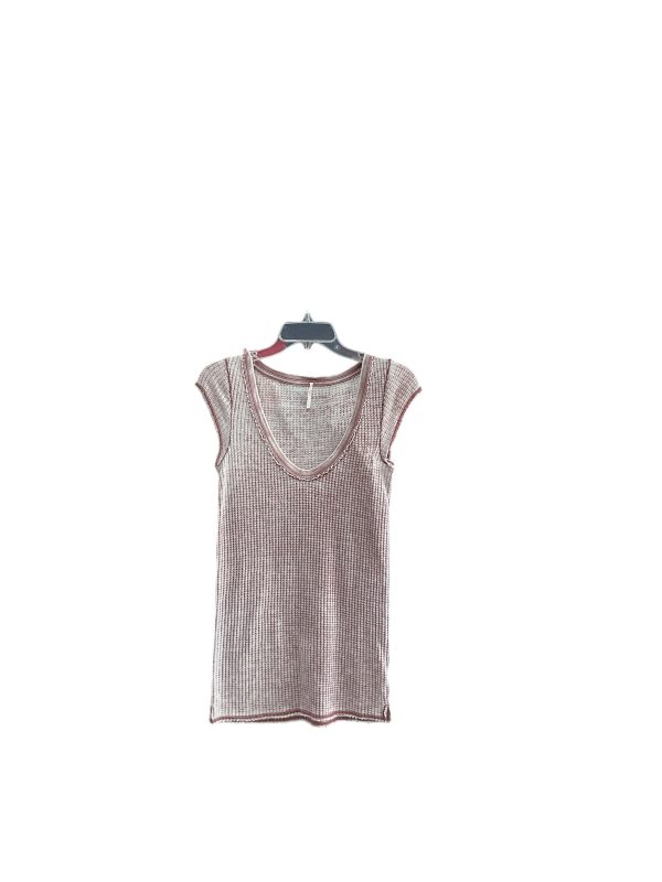 Top Short Sleeve By Free People In Purple, Size: M Online Sale