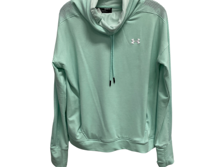 Athletic Sweatshirt Collar By Under Armour In Aqua, Size: M Online Hot Sale