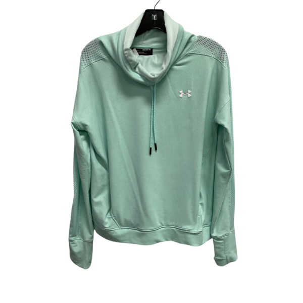 Athletic Sweatshirt Collar By Under Armour In Aqua, Size: M Online Hot Sale