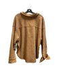 Top Long Sleeve By Wishlist In Brown, Size: L Online now