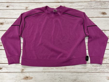 Athletic Sweatshirt Crewneck By All In Motion In Pink, Size: M on Sale