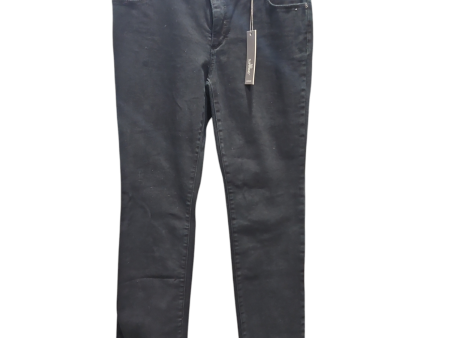 Jeans Straight By Chicos In Black Denim, Size: S on Sale