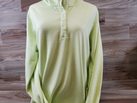 Top Long Sleeve By Croft And Barrow In Green, Size: L Hot on Sale