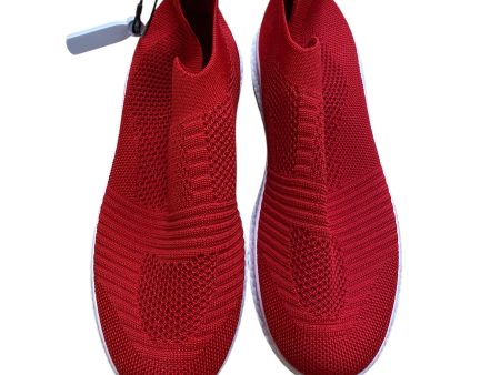 Shoes Athletic By Danskin In Red, Size: 9 Discount