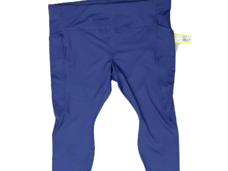 Athletic Leggings By All In Motion In Blue, Size: 3x Fashion