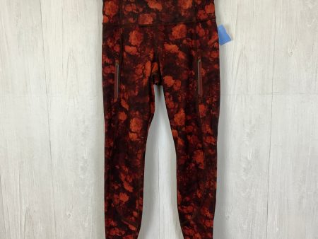 Athletic Leggings By Athleta In Red, Size: Xs Supply