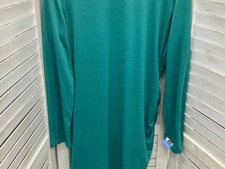 Dress Casual Midi By Clothes Mentor In Teal, Size: L Online Sale