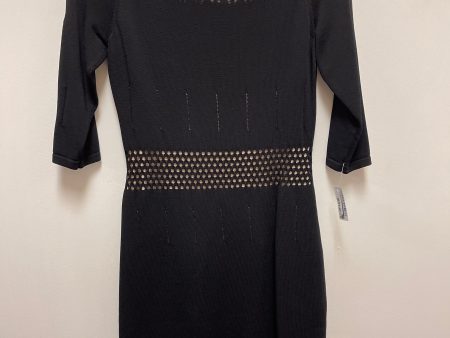 Dress Casual Midi By Calvin Klein In Black, Size: S For Sale